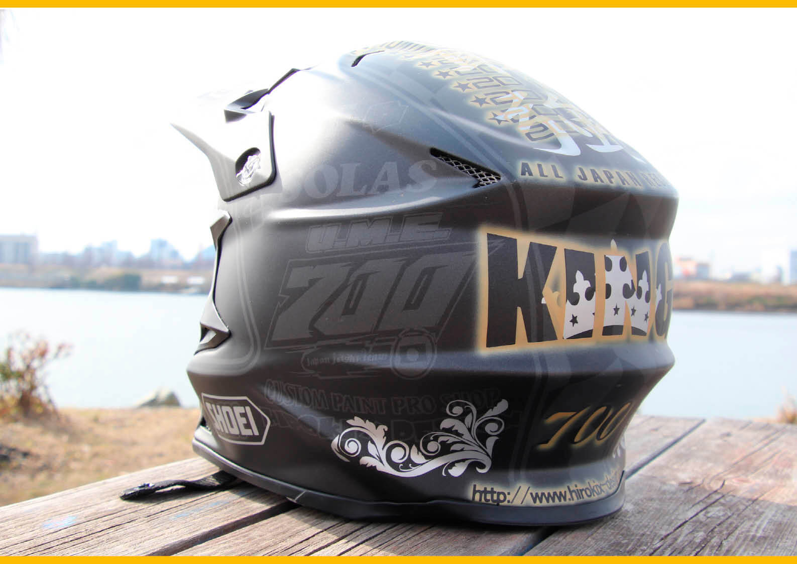 今、一番トレンドなヘルメットペイント ジェットスキー（水上バイク